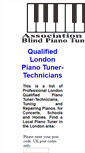 Mobile Screenshot of londonpianotunersdirectory.org.uk